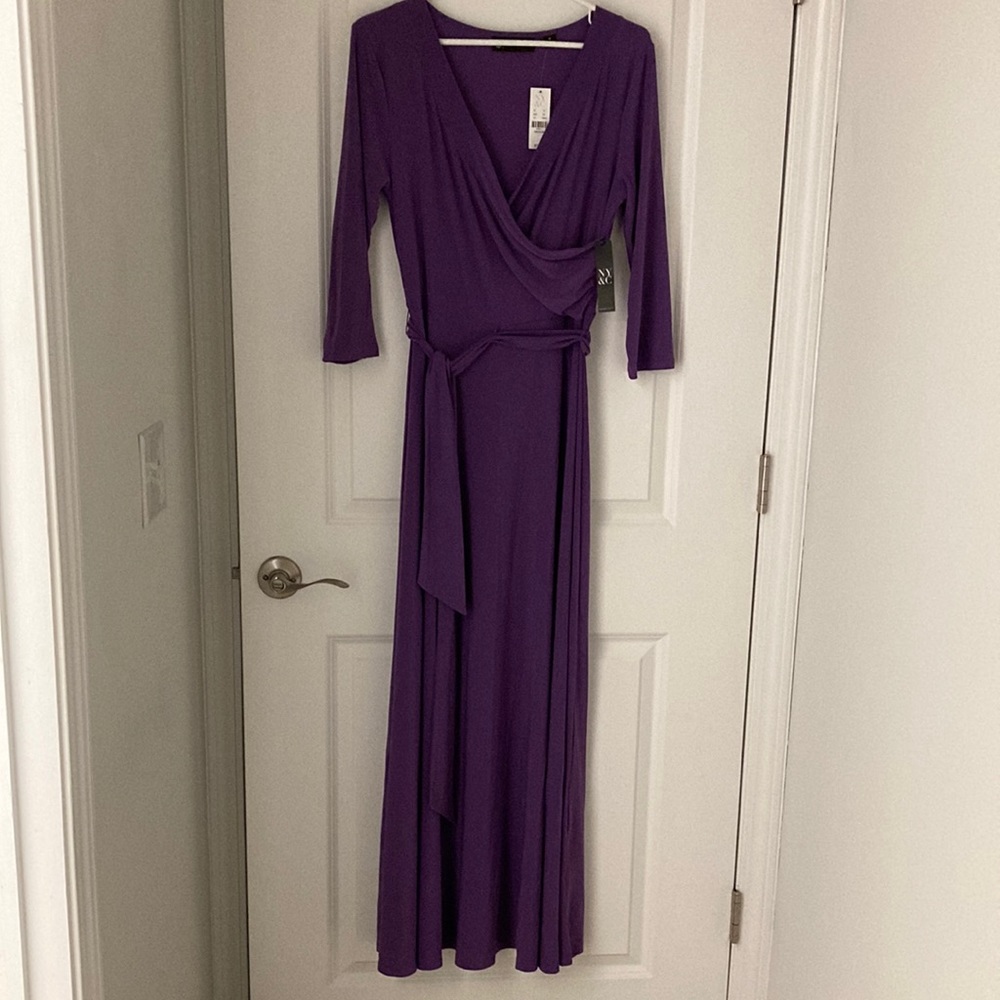 NY&C Plum maxi dress